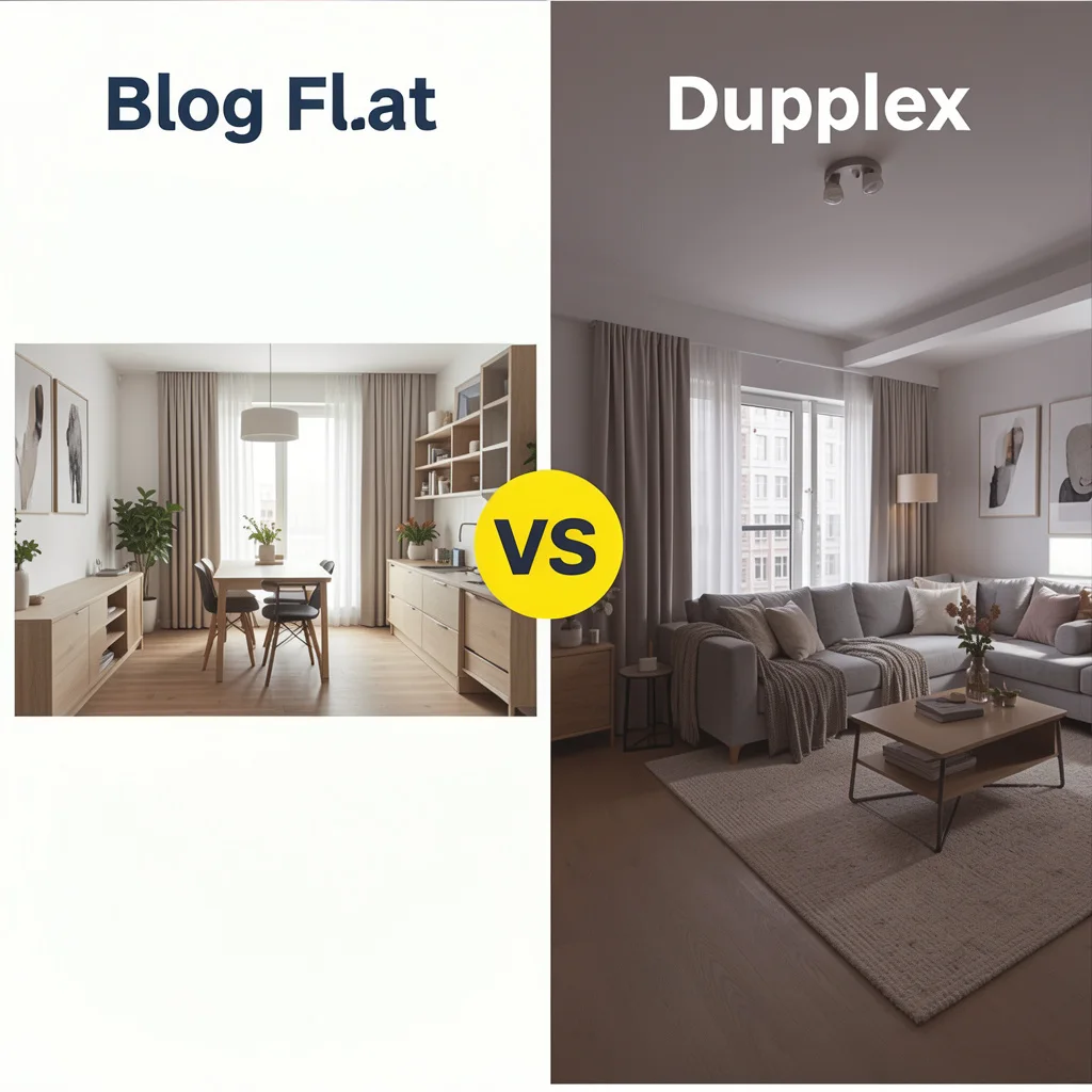 Flat vs Duplex Which is Better for Home Buyers in Bhopal