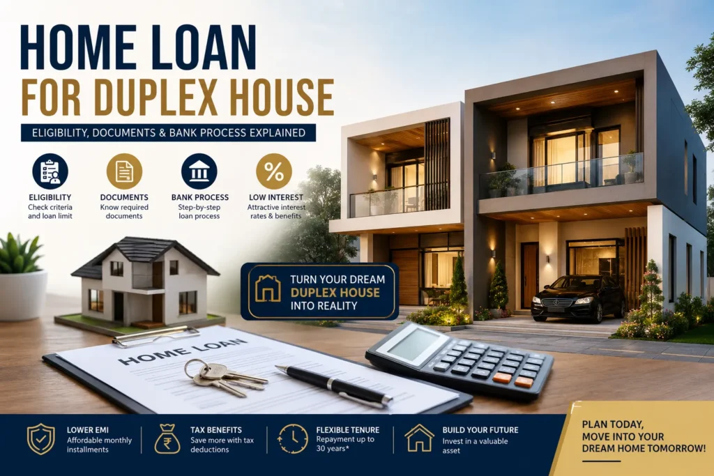 Home Loan for Duplex House